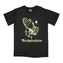 Load image into Gallery viewer, Thy Technicolors Glow-In-The-Dark Tee - Black
